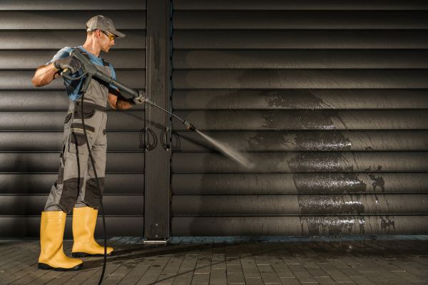 Cost of Garage Power Washing in Kent