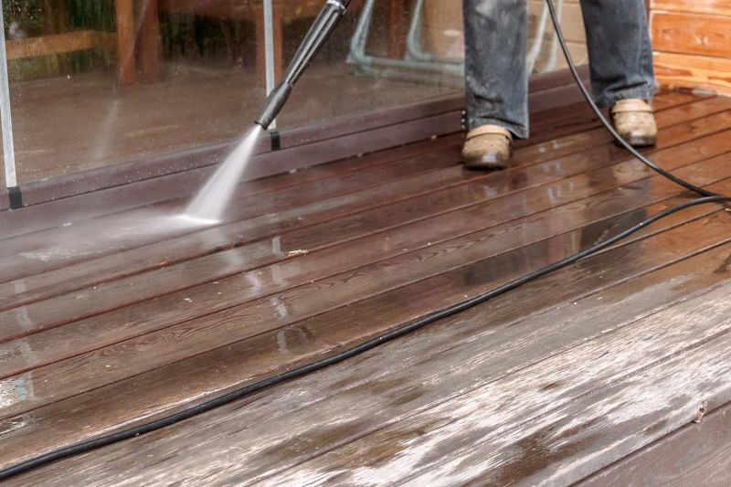 Pool Deck Cleaning detail